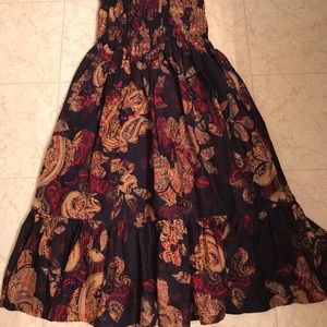 Victoria’s Secret Strapless Bohemian Dress, Size M